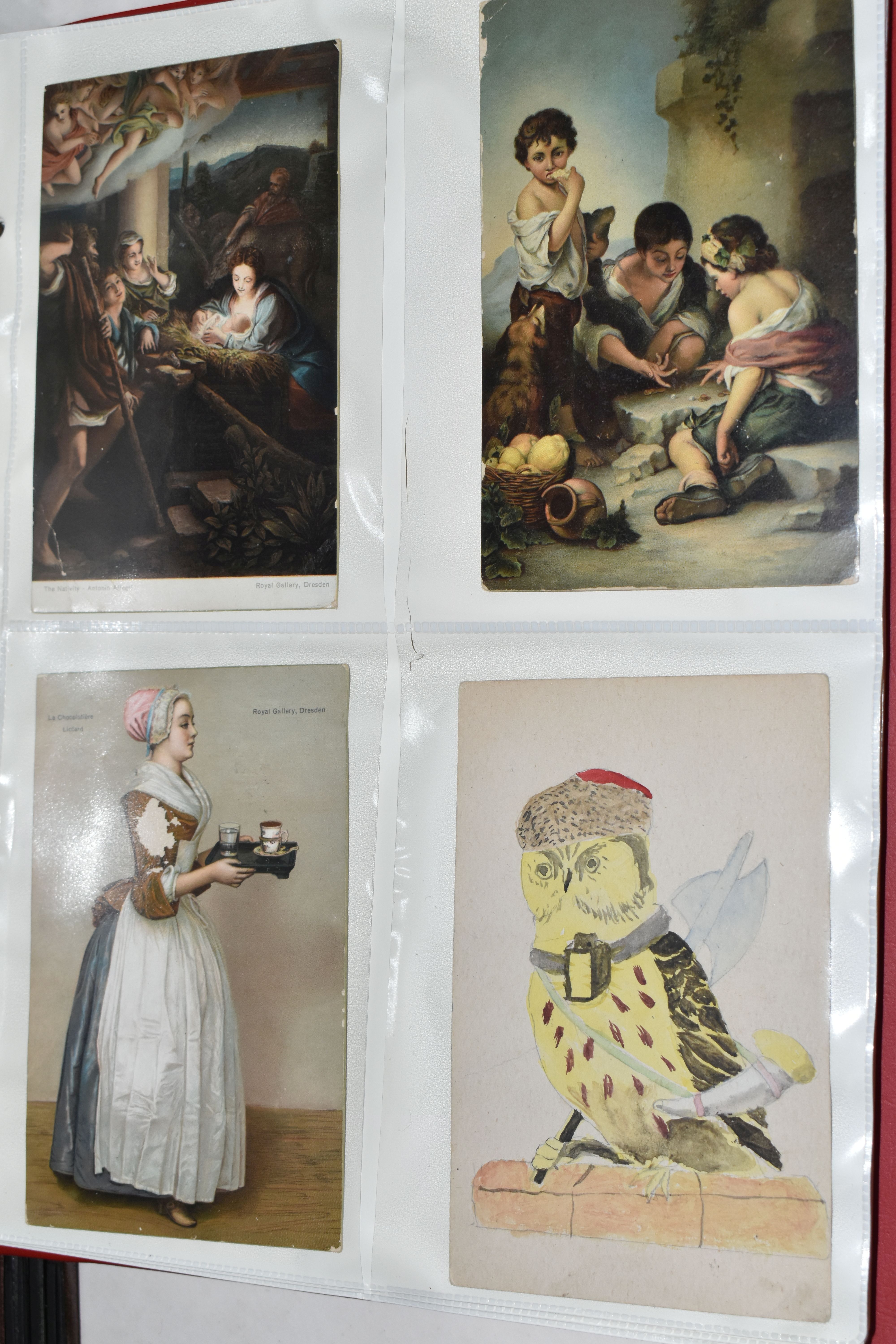 Two Albums of Postcards containing approximately 235 miscellaneous examples from the early-mid - Image 6 of 17