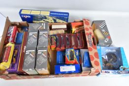A QUANTITY OF BOXED CORGI AND OTHER VARIOUS MODEL DIECAST VEHICLES, to include a boxed set of Four