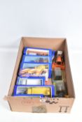A QUANTITY OF BOXED CORGI AND SIKU MODERN DIECAST CONSTRUCTION & MAINTENANCE RELATED VEHICLES, all