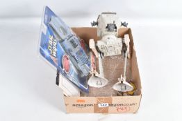 AN UNBOXED STAR WARS SCOUT WALKER, marked LFL 1982, appears complete but has some minor damage and