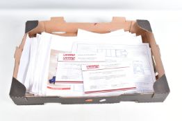 A QUANTITY OF CORGI CLASSICS AND LLEDO CONCEPT DESIGN ART, SCAMPS, PROOFS AND VISUALS ETC., box,