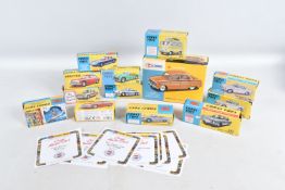 THIRTEEN MODERN BOXED CORGI TOYS DIECAST MODEL VEHICLES, to include a 1/46 scale Brown Forn Consul
