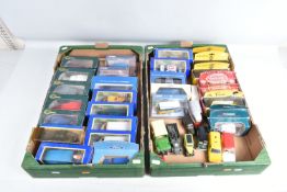 A QUANTITY OF ASSORTED BOXED MODERN DIECAST MODELS, majority are van models to include assorted