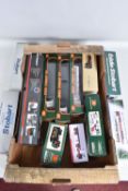 A TRAY OF MIXED BOXED DIECAST EDDIE STOBART HAULAGE VEHICLES, to include a Corgi Atkinson 8 wheel