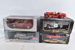 A BOXED SUN STAR 1/18 SCALE JAGUAR XK140 DROPHEAD COUPE, No.3201, a boxed Signature Models 1/18