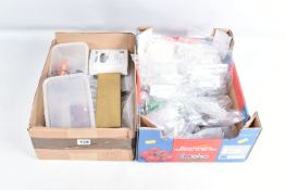 A QUANTITY OF ASSORTED DIECAST VEHICLE SPARE PARTS AND ACCESSORIES ETC., majority in individual
