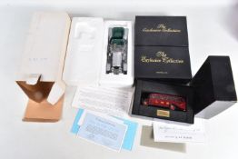 THREE BOXED CORGI THE EXCLUSIVE COLLECTION AND ONE OTHER DIECAST MODEL VEHICLES, to include a