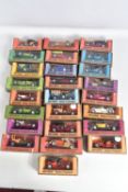 EIGHTEEN BOXED MATCHBOX MODELS OF YESTERYEAR DIECAST MODEL VEHICLES, to include Y-1 1911 Model 'T'