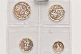 A SET OF ELIZABETH II 1999 MAUNDY MONEY 4d-1d