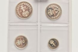 A SET OF ELIZABETH II 1997 MAUNDY MONEY 4d-1d