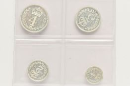 A SET OF ELIZABETH II 2013 MAUNDY MONEY 4d-1d