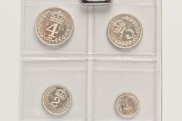 A SET OF ELIZABETH II 1996 MAUNDY MONEY 4d-1d