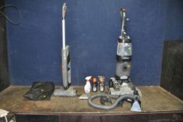 A VAX PLATINUM POWER MAX CARPET WASHER with attachments (PAT pass and working) and a Vax Evolve