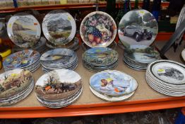 A LARGE GROUP OF COLLECTOR PLATES comprising a group of Wedgwood collector plates to include