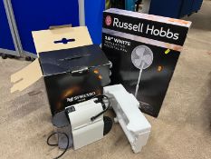 A NESPRESSO COFFEE MACHINE in white with original box (both PAT pass and working) and a new in box