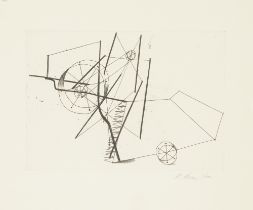 Richard Hamilton CH, British 1922-2011, Reaper (d) (from the Reaper series), 1949;  drypoint an...