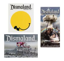Bansky, British b.1974- Dismaland; Dismaland brochure, leaflet and poster by Jeff Gillette, all...
