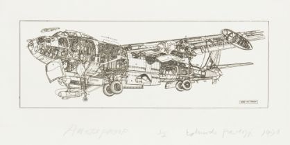 Sir Eduardo Paolozzi CBE RA, Scottish 1924-2005, Untitled, 1970;  etching on wove,  signed, da...