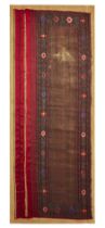 To Be Sold With No Reserve A silk panel, Southeast Asia, possibly Sumatra, Indonesia, 20th centu...
