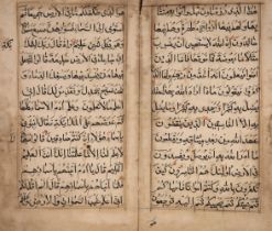 To Be Sold With No Reserve A Quran, Central Asia, 19th century or later, Arabic manuscript on ...