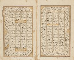 To Be Sold With No Reserve A group of calligraphies, Iran and India, Arabic and Persian manuscri...