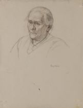 Percy Horton,  British 1897-1970 -  Portrait study of a woman;  pencil on paper, signed lower r...