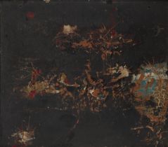 John Martin,  20th century -  Abstract composition;  oil on board, bears inscription of artist'...