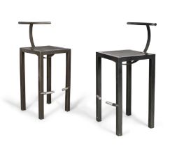 Phillipe Starck (b.1949) probably manufactured by Driade  Pair of 'Sarapis' stools, circa 1985  ...