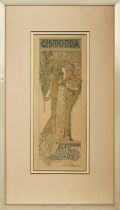 Alphonse Mucha (1860-1039)  'Gismonda, Bernhardt, Theatre de la Renaissance' poster, published b...