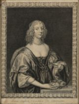 Pierre Lombart,  French/British 1612/13-1681-  Countesses, after Anthony van Dyck;  twelve engr...