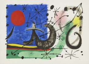 Joan Miró, Spanish 1893-1983, Le Lézard aux Plumes D'or, 1967; lithograph in colours on wove, s...