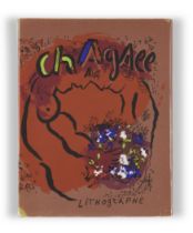 Marc Chagall, French/Russian 1887-1985, The Lithographs of Chagall by Julien Cain (book); 12 or...