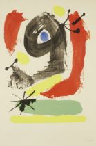 Joan Miró, Spanish 1893-1983,  Untitled, 1964;  screenprint in colours on wove,  signed and num...