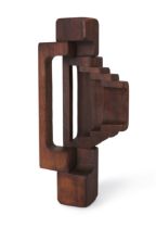 Brian Willsher,  British 1930-2010 -  Untitled;  carved wood, signed on the bottom 'Brian Wills...
