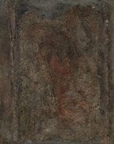 Jan Schreuder,  Dutch 1904-1964 -  No.8, 1961;  oil and mixed media on canvas, signed with init...