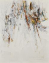 Paul Feiler,  British 1918-2013 -  Mean Dower, 1959;  mixed media on paper, signed, titled and ...