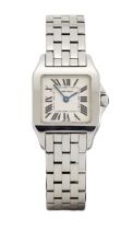 Cartier. A stainless steel quartz bracelet watch  Demoiselle Reference 2698, Recent Quartz moveme...