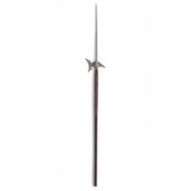 An Austrian halberd, late 16th century, with central tapering diamond section spike above a forwa...