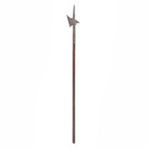 A 'Sempach' style halberd, Swiss or South German, 16th century, the stout diamond section termina...
