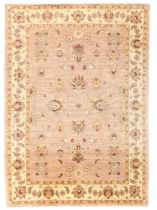 A Zeigler carpet, last quarter 20th century, floral design on a mauve and cream ground, 269 x 195...