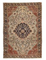 A Persian Malayer rug, late 19th / early 20th century, the central floral medallion surrounded by...