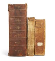 Three publications in Latin, 17th - 18th centuries, comprising: Boethius, Anicius Manlius Severi...