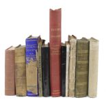 Literature: a collection of cloth and leather bound books, 19th - 20th centuries, to include:  D...