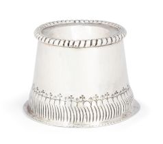 A William & Mary style silver plated salt.  Duchess of Sutherland Cripples Guild,  c.1910.  Of...