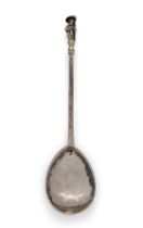 A Charles I silver Apostle spoon, St Philip.  Possibly Thomas Hodges,  London, c.1640.  The fi...