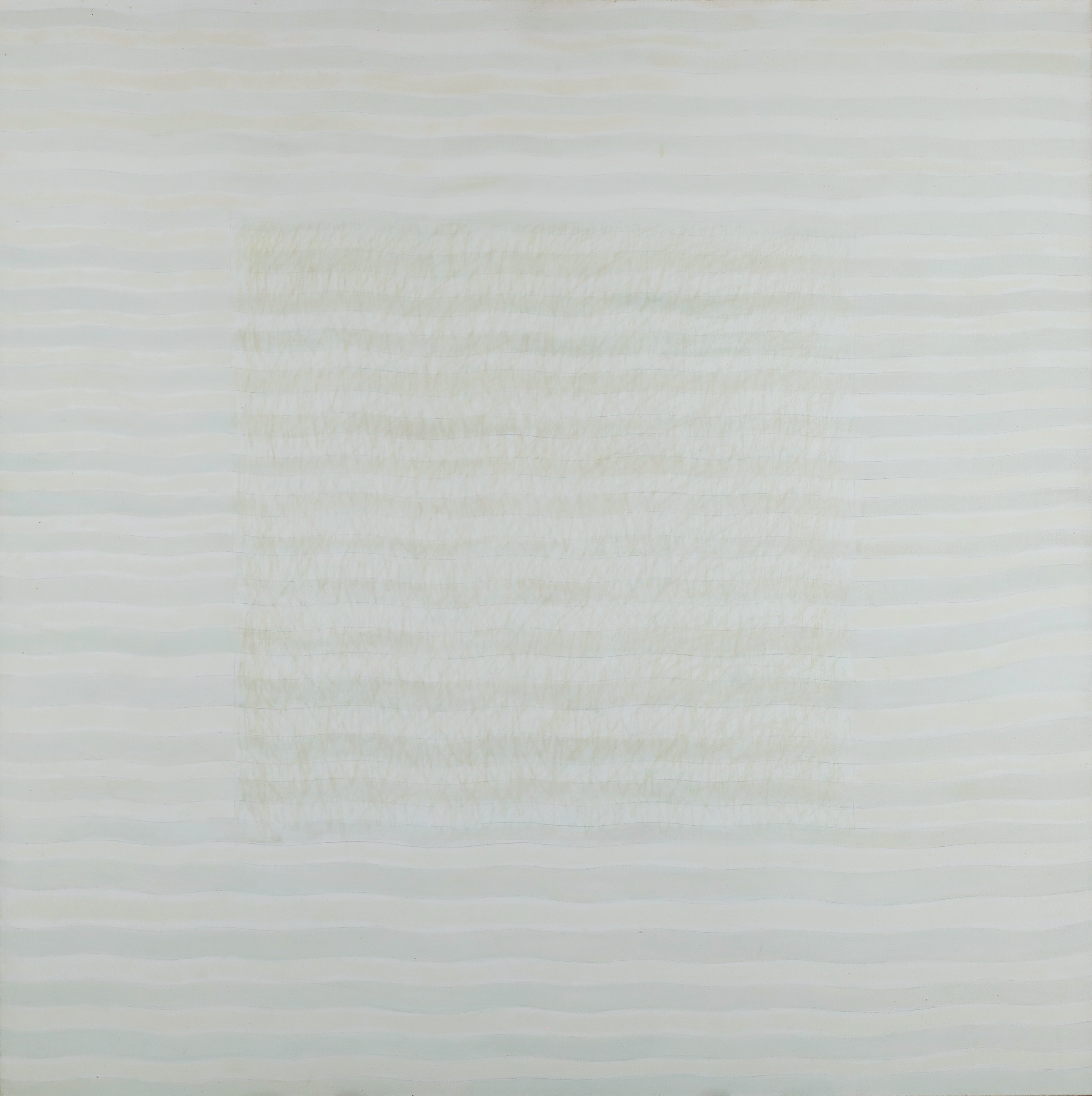 Birgit Skiold,  Swedish 1923-1982 -  Veiled Wave - Charlton III, 1981; acrylic and felt pen on ...