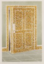 Rodney Hubbuck,  British 20th century -  Foliate Door, 1980;  lithograph on paper, signed, date...