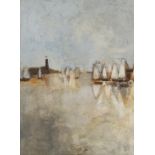 Brian Peacock,  British 1935-2004 -  Yachts;  oil on board, 64 x 47.5 cm (ARR) Provenance: Pai...