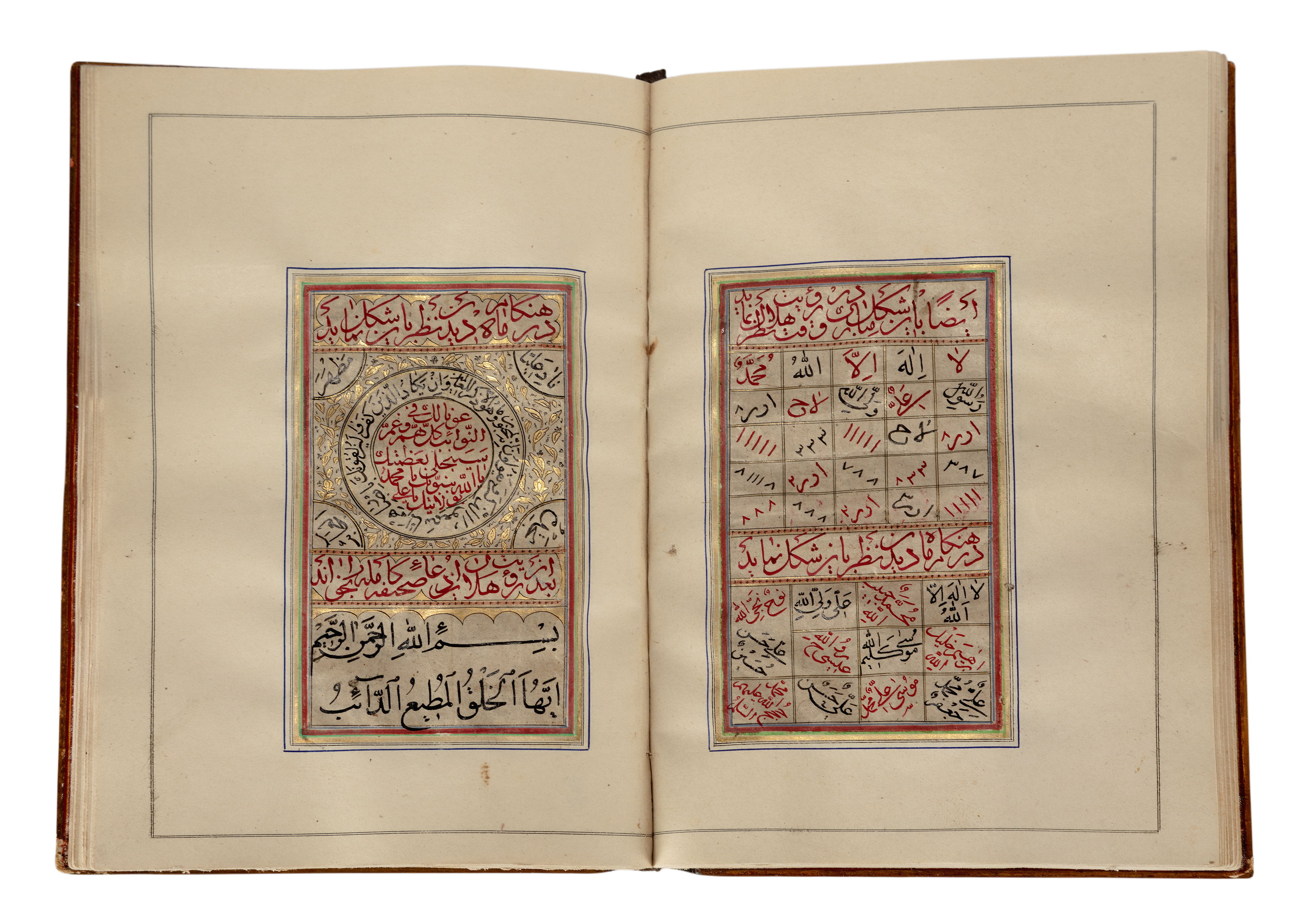 A Qajar prayer book, Iran, 19th century, Arabic and Farsi manuscript on paper, 62ff. , 7ll. of ... - Image 5 of 7