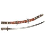 A presentation sword, The blade, eastern Europe, 19th century, the mounts and sheath, possibly O...